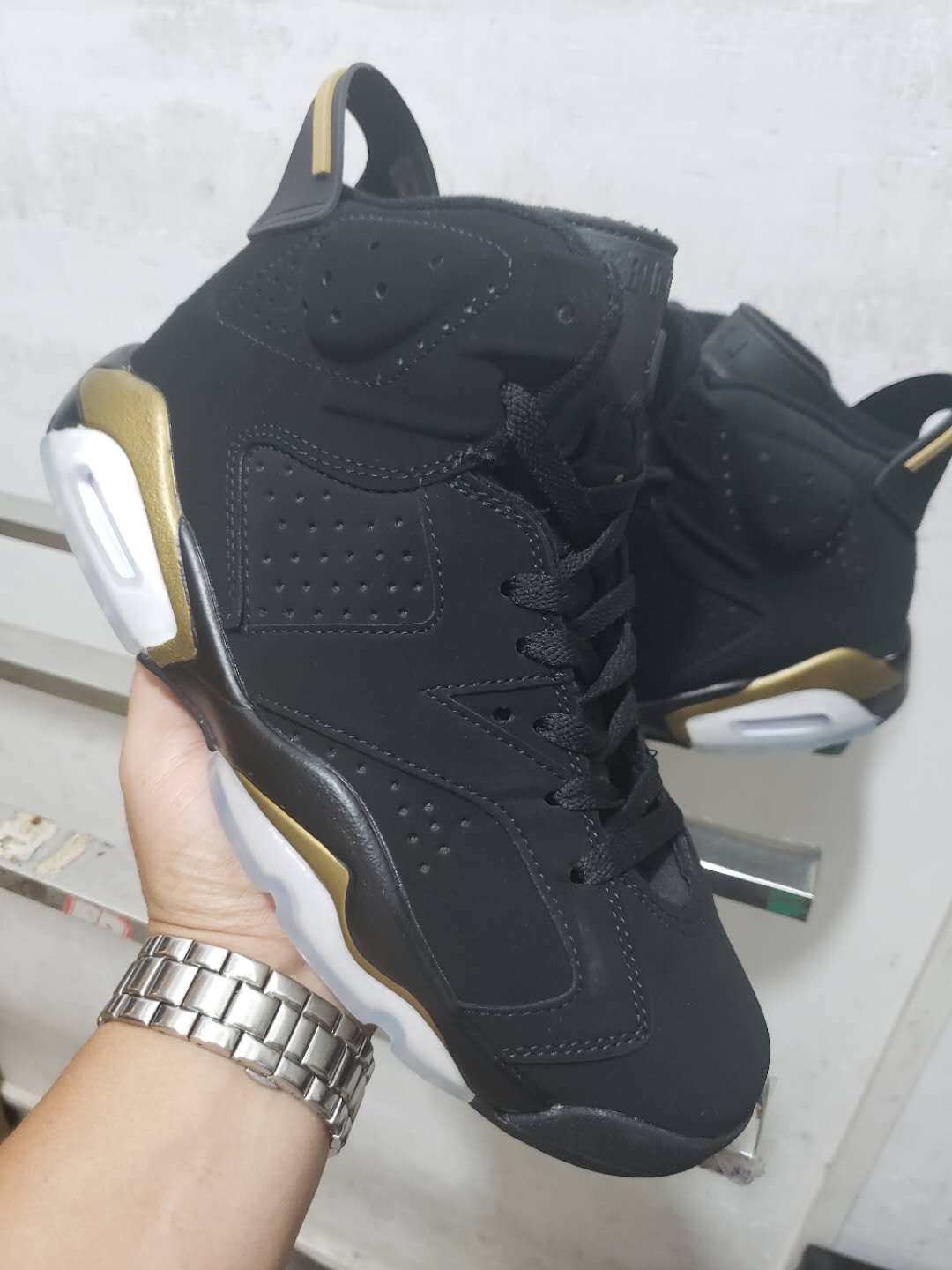 Air Jordan 6 Retro Black Gold 2019 - Click Image to Close